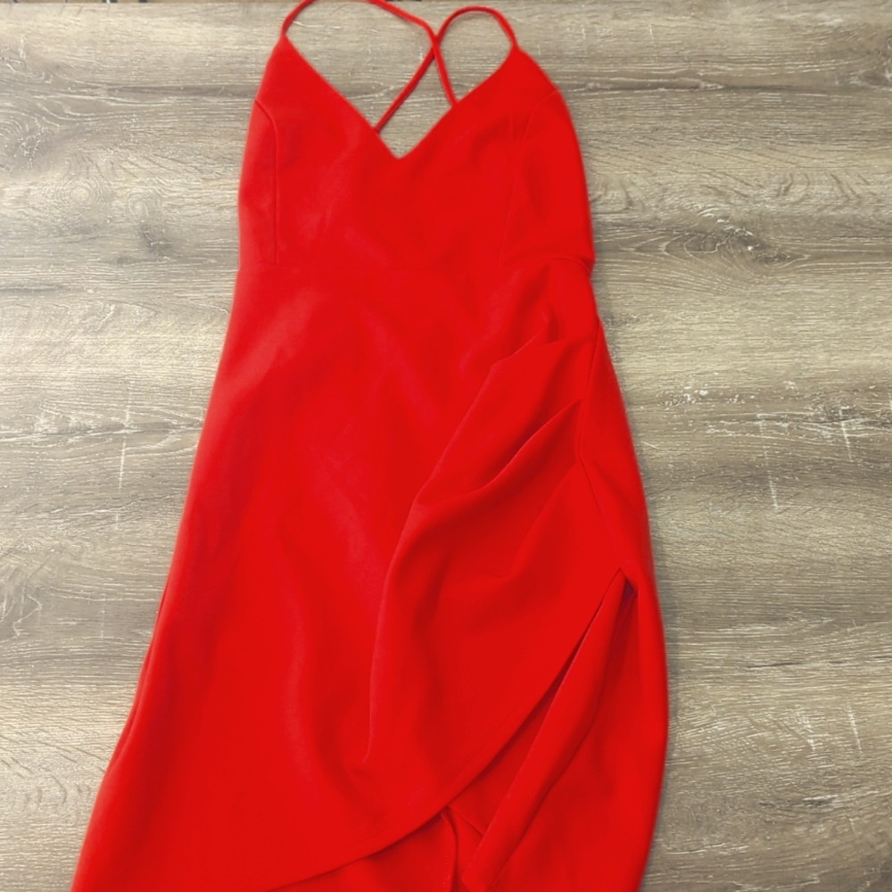 Sexy red Mini dress